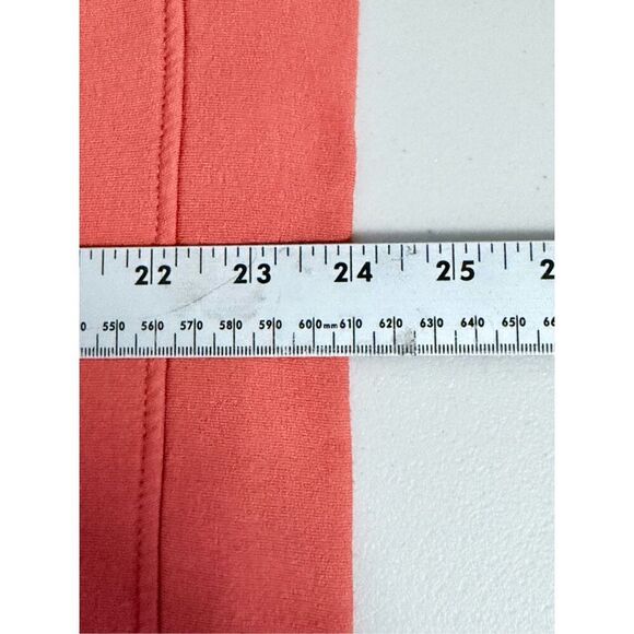 Orvis V-Neck Dropped Shoulder Sweater Womens L Burnt Orange Cottagecore - Picture 9 of 9